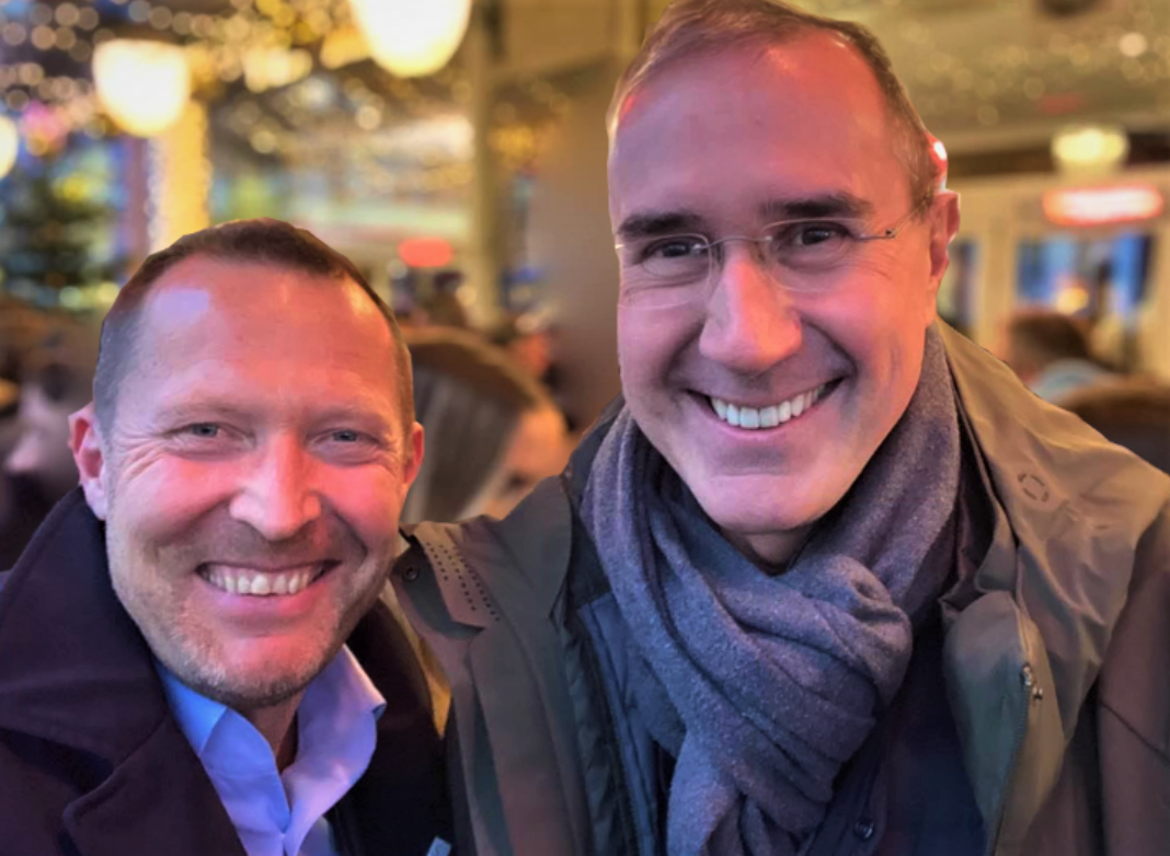 Meeting the Regional Vice President at Diligent Corporation in New York, Helmut Pöllinger